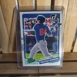Pete Crow-Arm abgebildet in 2023 Donruss Base Set Baseball Karte Chicago Cubs Starspieler