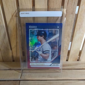 Don Mattingly 2024 Donruss Base Set Baseball Card Joueur étoile des New York Yankees
