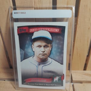 Jimmie Foxx 2010 Topps Peak Performance Sub-Set Baseballkarte Philadelphia Athletics Star Player