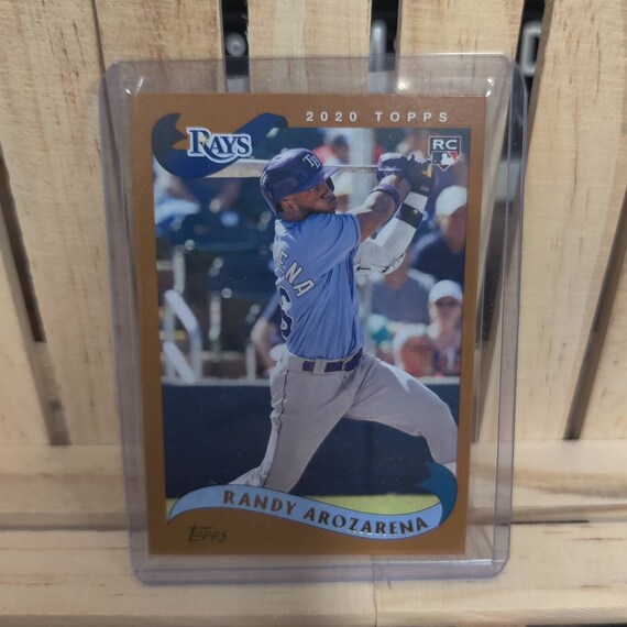 Randy Arozarena RC 2020 Topps Archives number 213 Base set Baseball Card Tampa Bay Star Player Randy Arozarena RC 2020 Topps Archives number 213 Base set Baseball Card Tampa Bay Star Player
