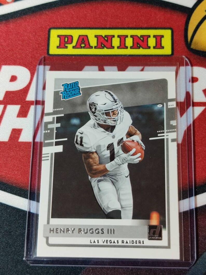 Henry Ruggs III Rated Rookie 2020 Donruss Football Card Las Etsy