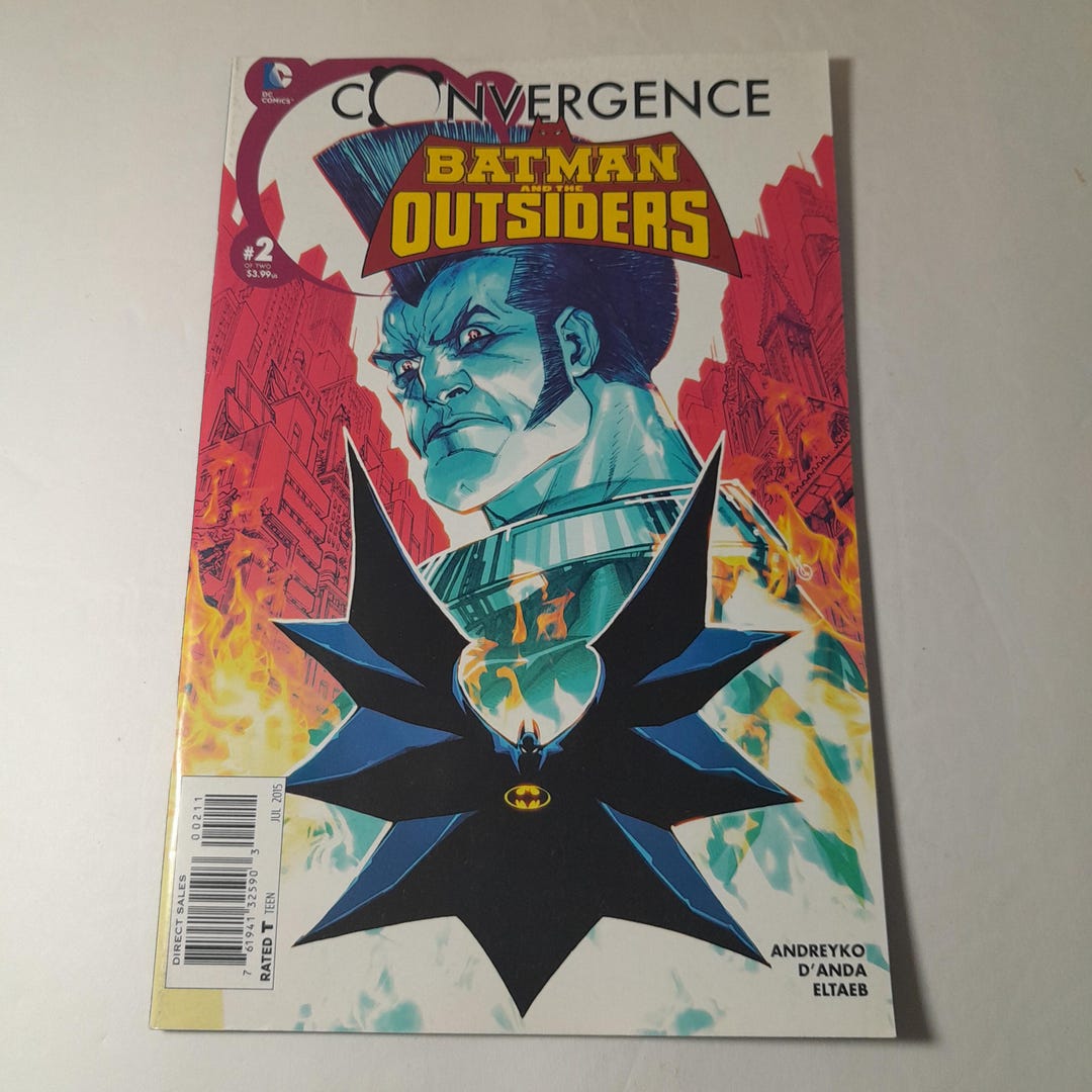Convergence Batman and the Outsiders #2 DC Comic Book Reader Copy VG ...
