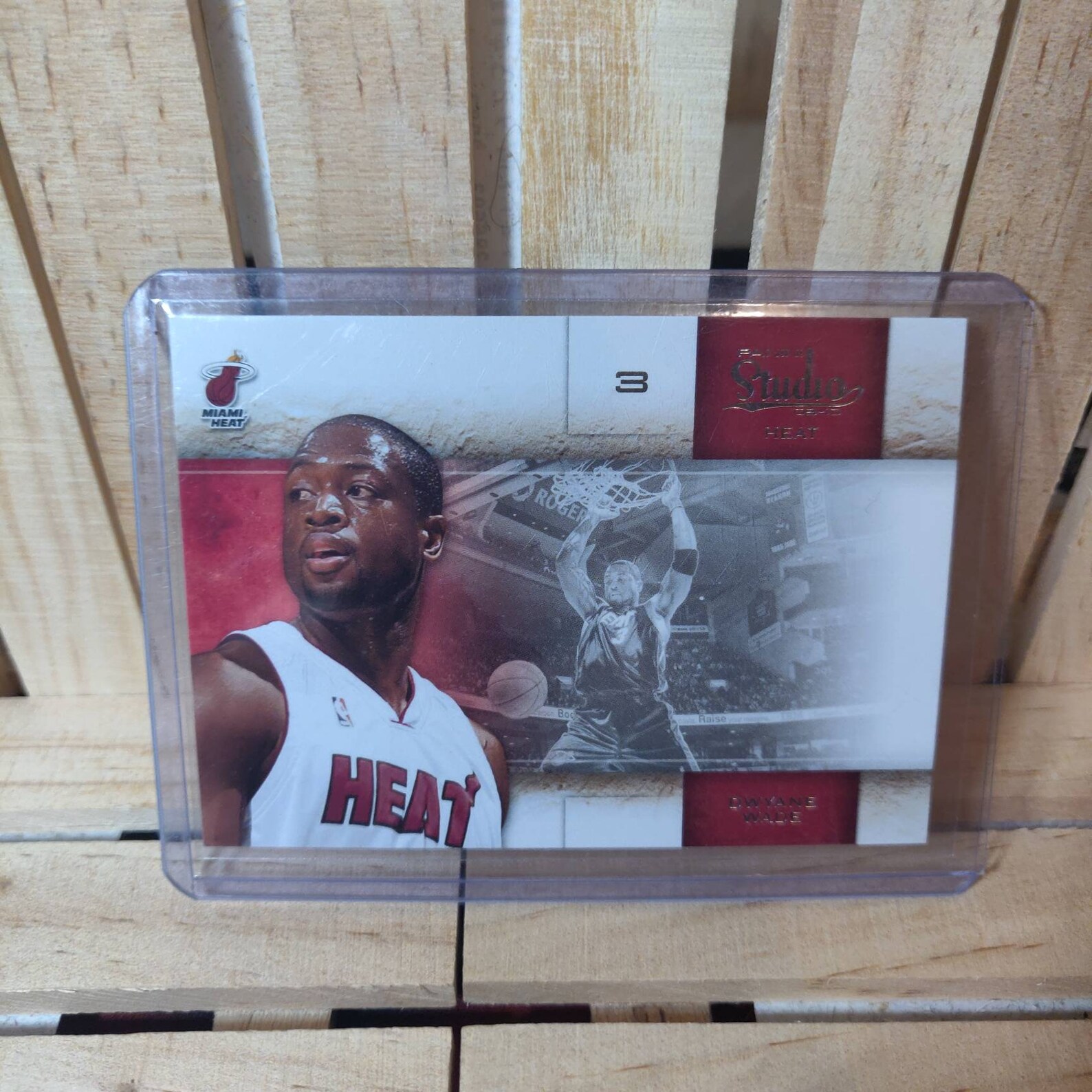Dwyane Wade 2009 10 NBA Panini Studio Basketball Card Miami Etsy UK