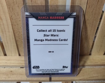 Luke Skywalker 2023 Topps Chrome Star Wars Manga Madness Sub Set
