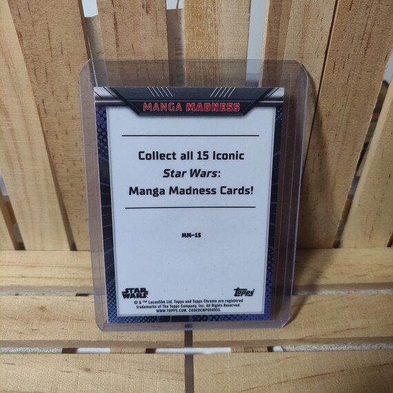 Luke Skywalker 2023 Topps Chrome Star Wars Manga Madness Sub Set
