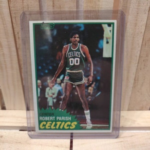 Robert Parish 1981-82 Topps NBA Base Set Tarjeta de baloncesto Boston Celtics