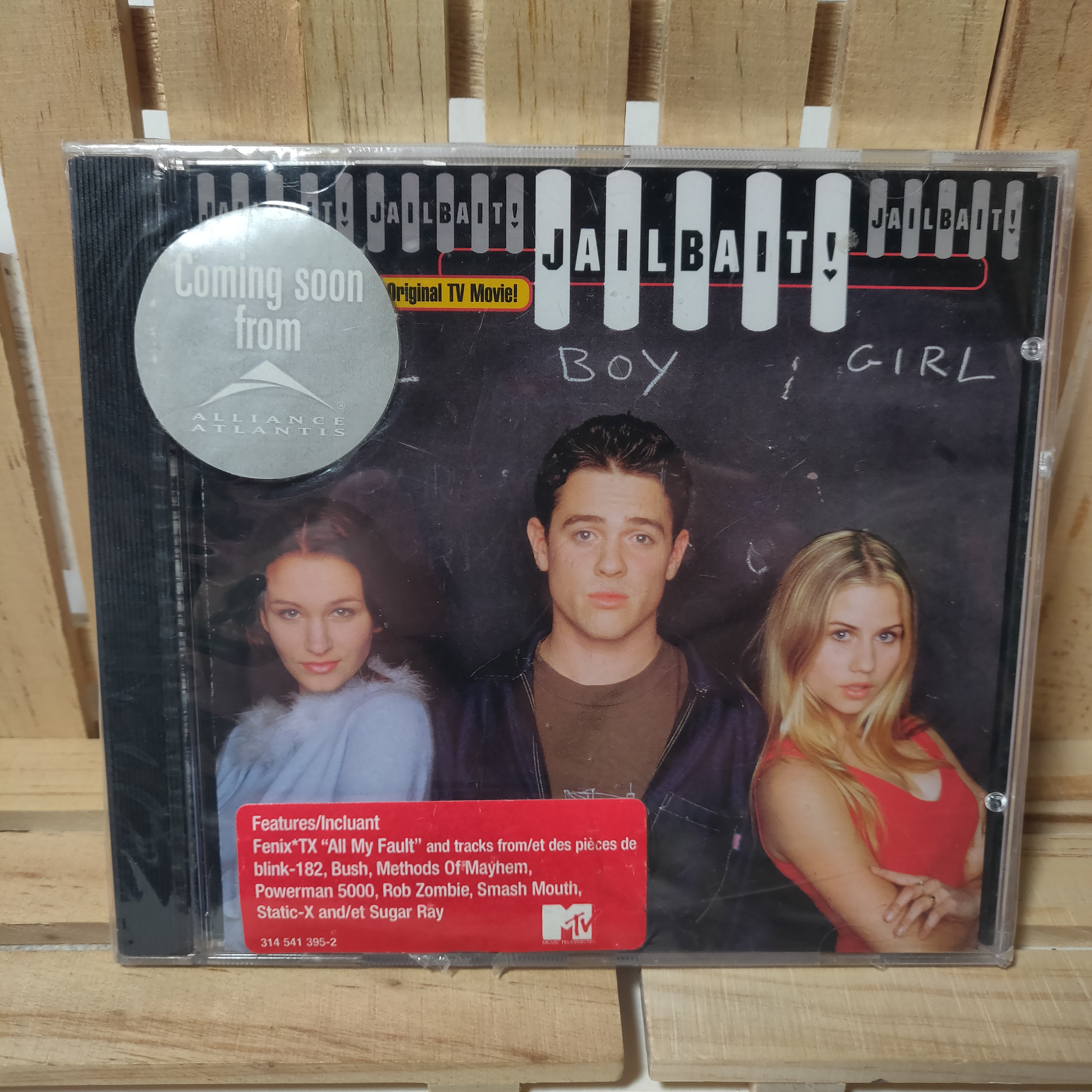 Jailbait MTV Movie Soundtrack Various Artists Sealed Original