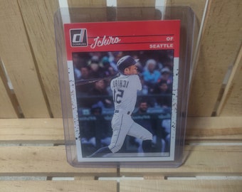 Ichiro 2023 Donruss 1990 Design Sub Set Baseball Card Seattle Mariners Star Player