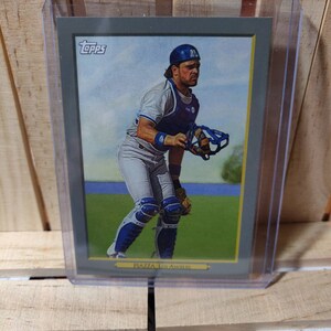 Mise à jour Topps Mike Piazza 2020 Turquie Rouge Sous-ensemble Carte de baseball Joueur vedette des Dodgers de Los Angeles