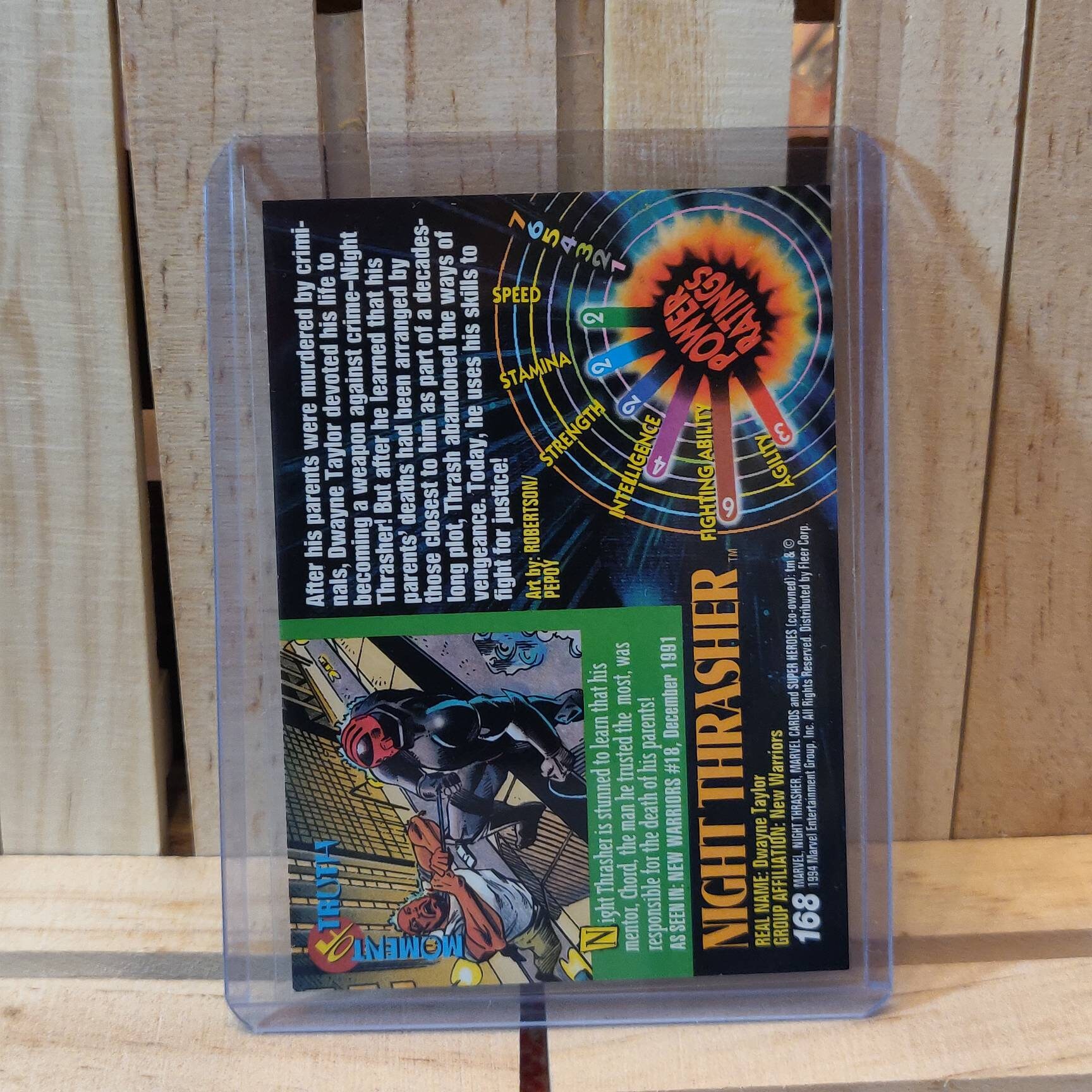 Night Thrasher Base Set Card 1994 Fleer Marvel Universe Comic - Etsy Denmark