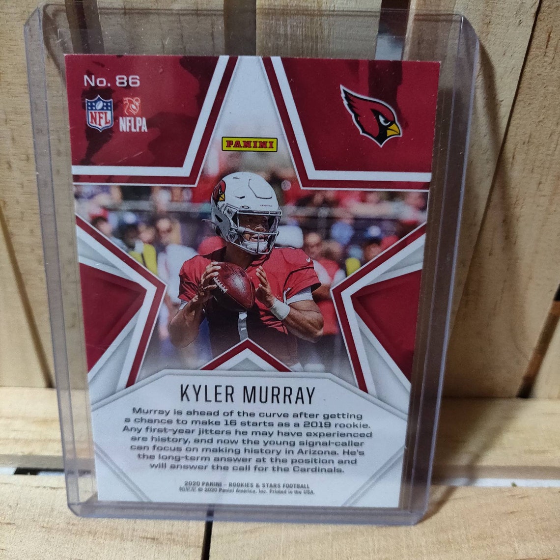 Kyler Murray 2020 Panini Rookies And Stars Football Card Etsy