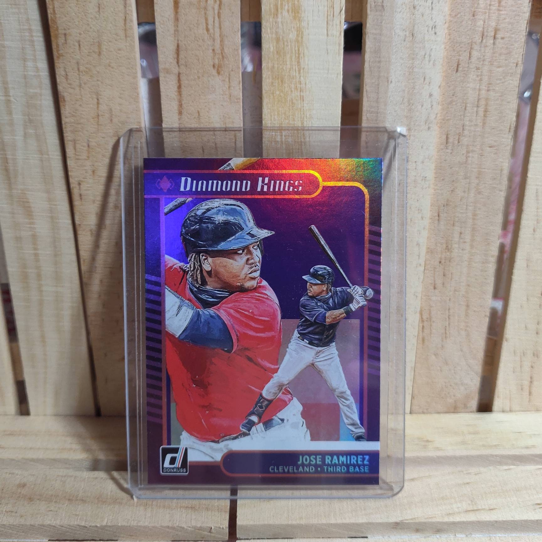 Jose Ramirez 2021 Donruss Diamond Kings Sub Set Purple Holo - Etsy India