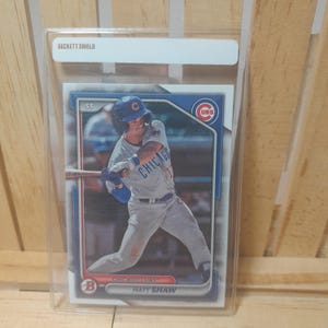 Matt Shaw 2024 Topps Bowman-basisset honkbalkaart Chicago Cubs-sterspeler