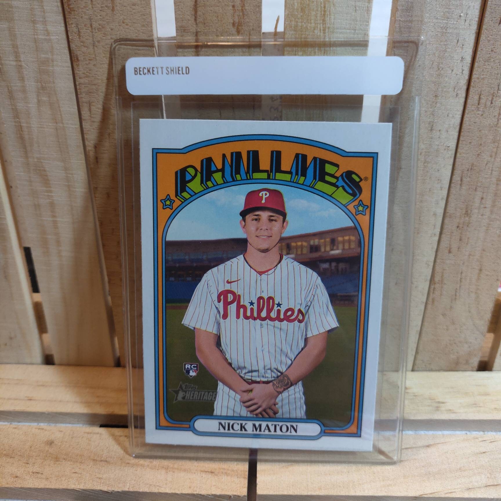 Nick Maton RC 2021 Topps Heritage Base Set Baseball Card - Etsy