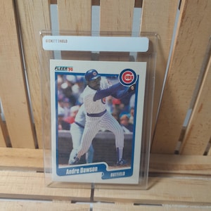 Andre Dawson 1990 Fleer Baseball Card Chicago Cubs-sterspeler