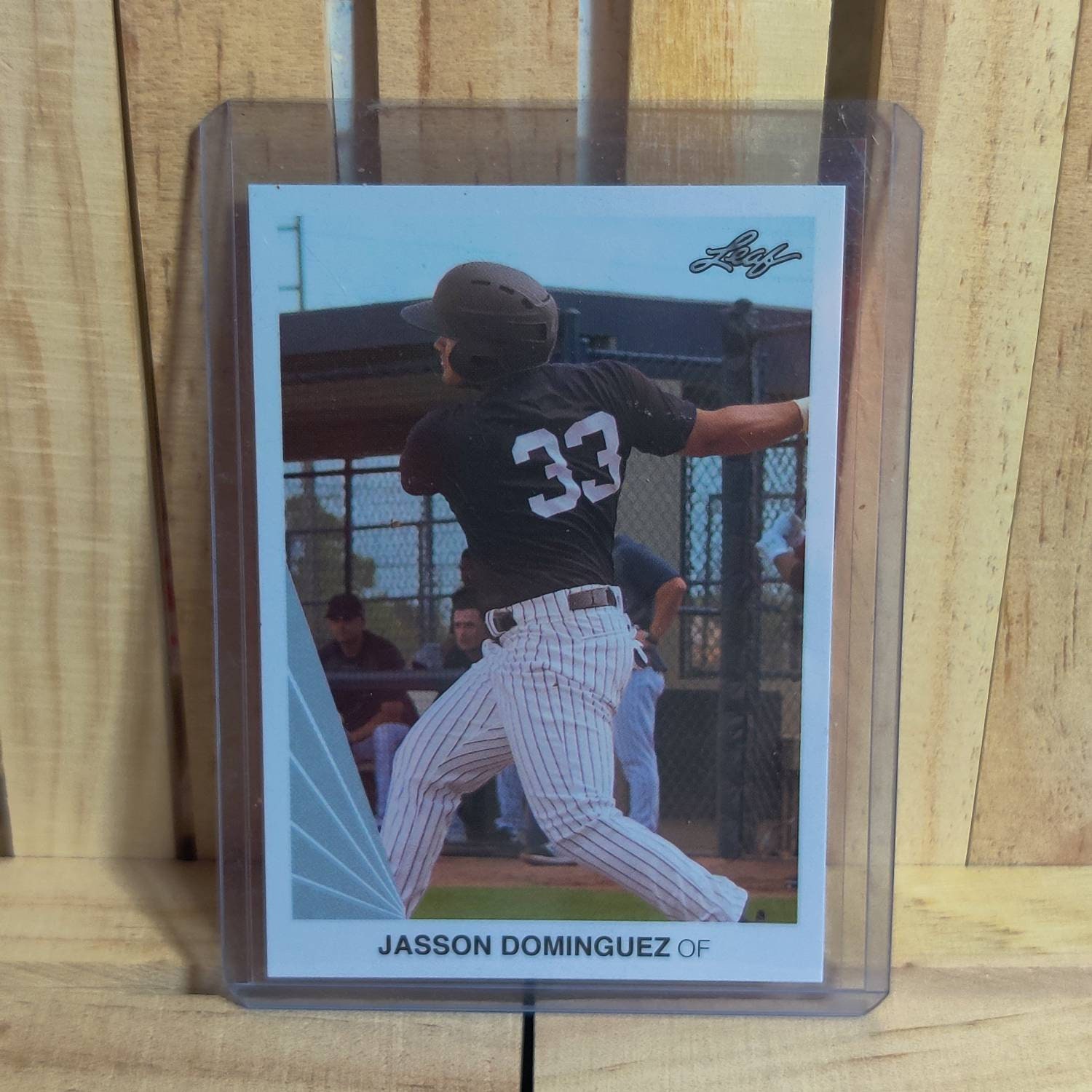 Jasson Dominguez Rookie 2020 Leaf Draft Baseball Card New York 