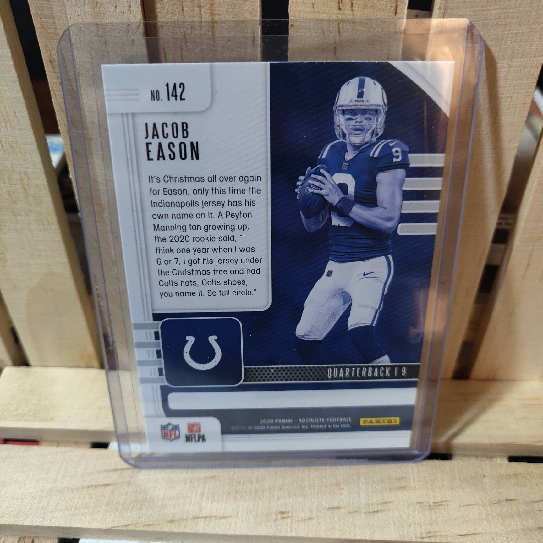 Jacob Eason Rookie RC 2020 Absolute Football Card Panini - Etsy