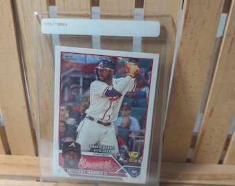 Michael Harris II RC 2023 Topps Update Rookie Debut Baseball Card Atlanta Braves Star Player