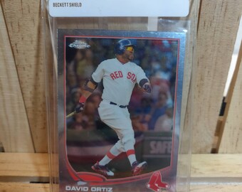 David Ortiz 2013 Topps Chrome Baseball Card Base Set Boston Red Sox Star Player