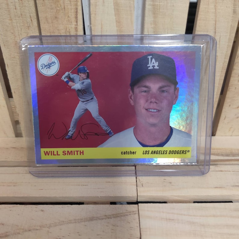 Will Smith 2020 Topps Archives Foil Board Parallel SP set Baseball Card Los Angeles Dodgers Star Player