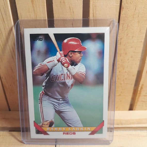 Barry Larkin 1993 Topps Baseball Card Base Set Cincinnati Reds