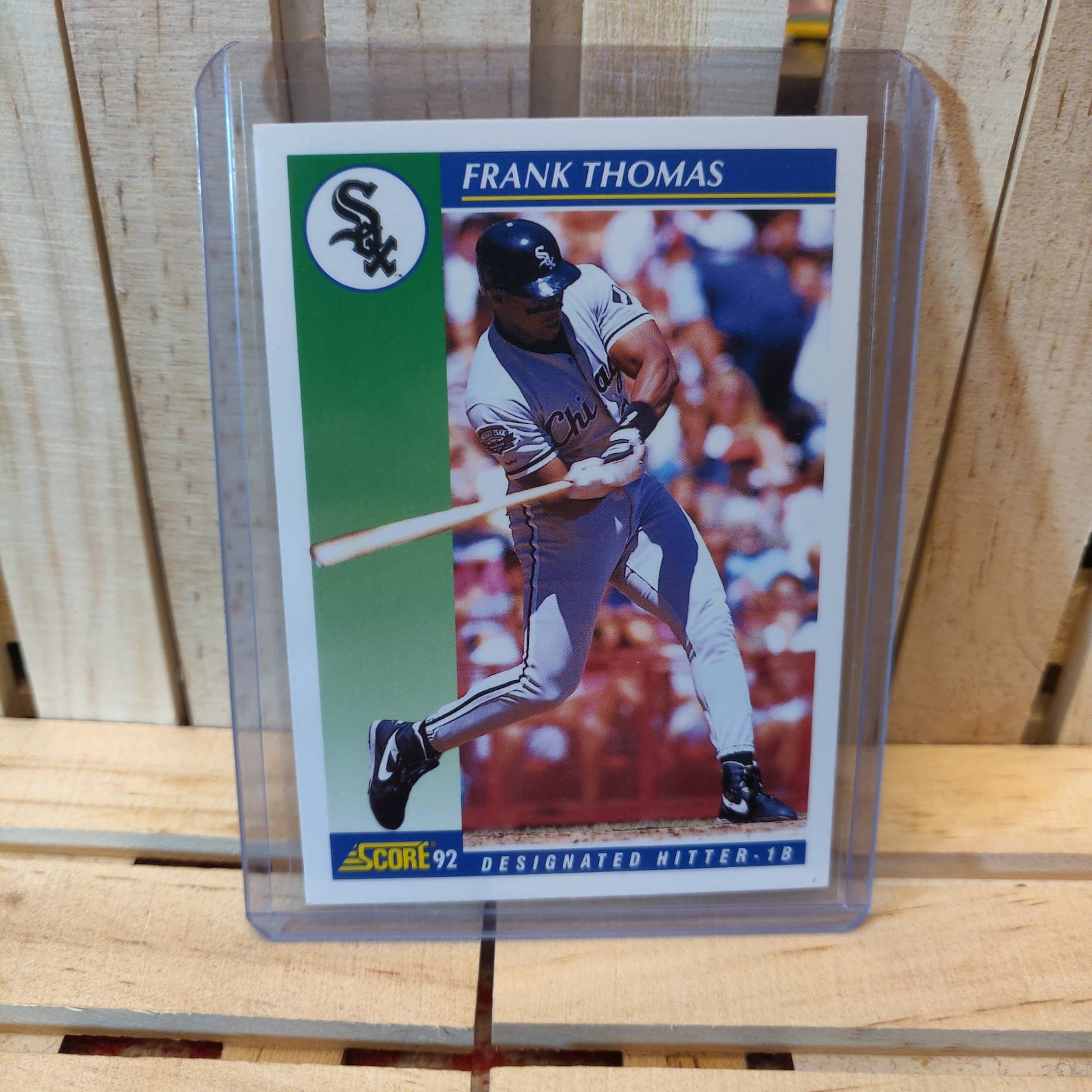 michael jordan frank thomas baseball card