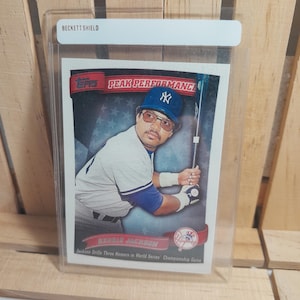 Reggie Jackson 2010 Topps Peak Performance Sub-Set Baseballkarte New York Yankees Starspieler