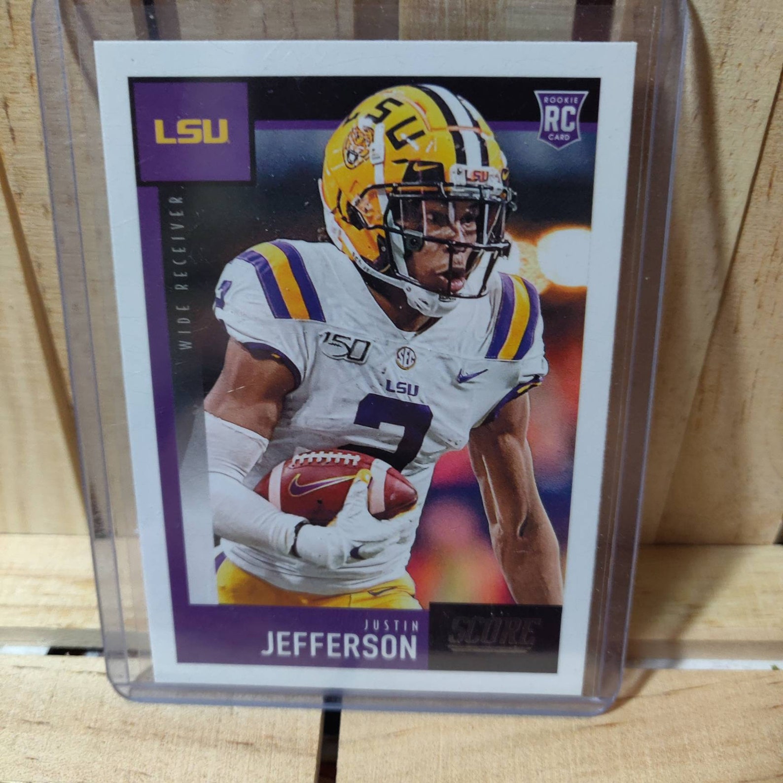 Justin Jefferson Rookie Card RC 2020 Panini Score Football Etsy
