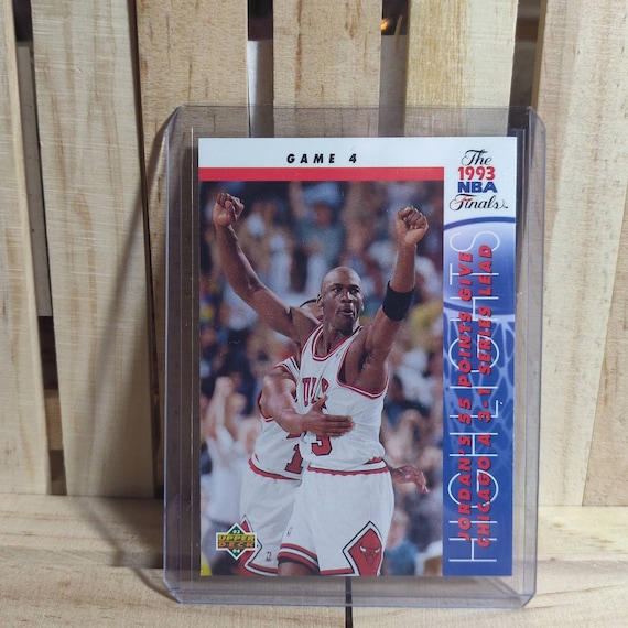 Michael Jordan 1993-94 Upper Deck NBA Finals Sub Set Basketball Chicago  Bulls