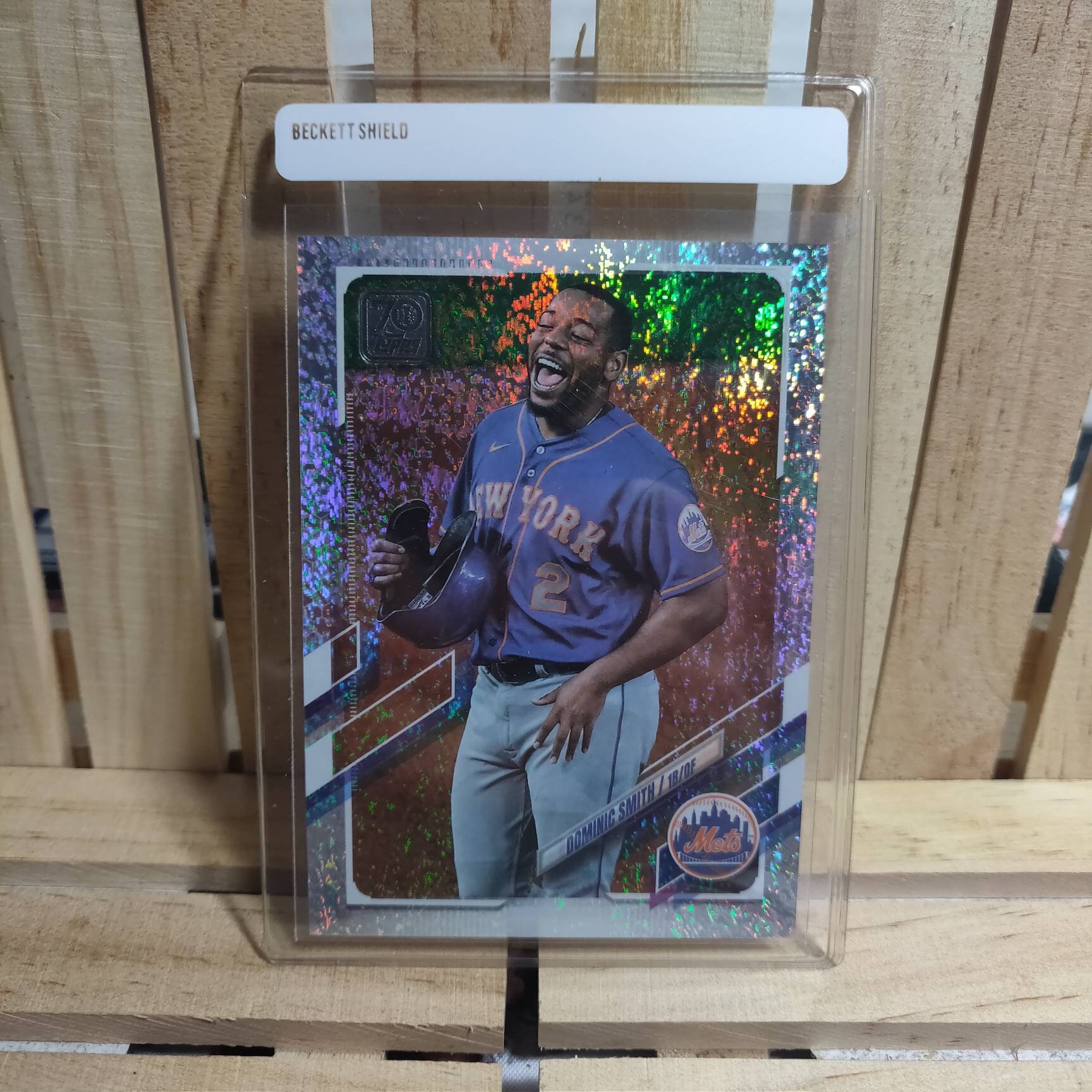 Dominic Smith 2021 Topps Series 2 Base Set SP Rainbow Foil - Etsy