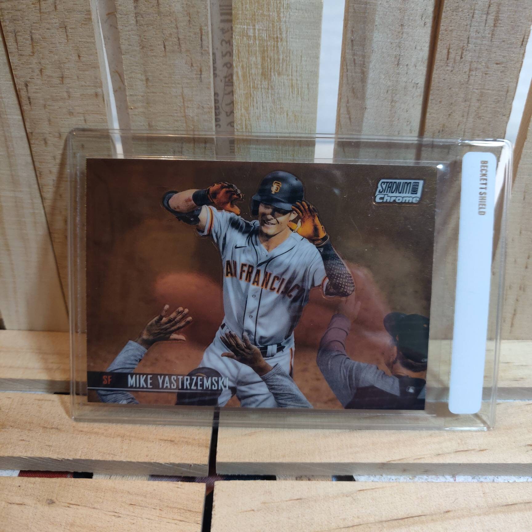 Mike Yastrzemski 2021 Topps Stadium Club Chrome Base Set - Etsy