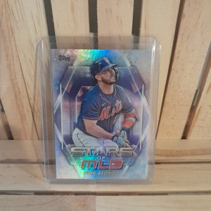 Pete Alonso 2023 Topps Series 1 Stars of MLB Sub Set Baseball Card New York Mets Star Player