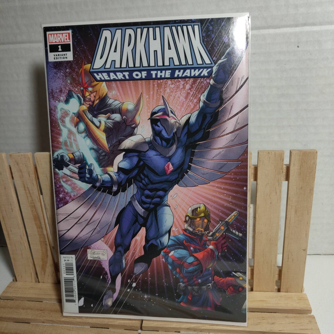 Heart Hawk Darkhawk Heart of the Hawk #1 Variant Cover Starlord Reader Copy VG ...