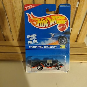Computer Warrior Hot Wheels Car Toy Sealed Package
