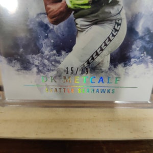 DK Metcalf 2020 Panini Origins Football Card Seattle Seahawks Numbered 15/79 Base SP image 2