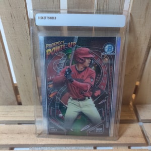 Druw Jones 2024 Topps Bowman Prospect Power Up Chrome Sub Set Baseball Card Arizona Diamondbacks Star Player