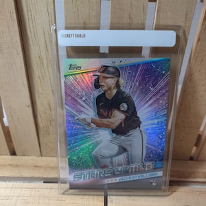 Jackson Holliday RC 2024 Topps Update Series Stars of MLB Sub set Baseball Card Baltimore Orioles Star Player