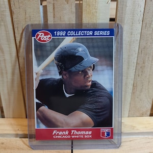Frank Thomas 1992 Post Collectors Series Honkbal Kaart Chicago White Sox