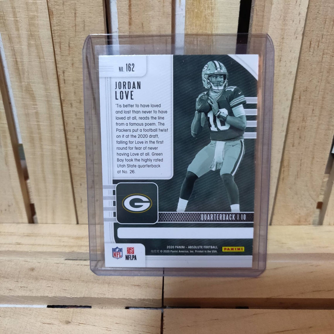 Jordan Love Rookie RC 2020 Absolute Football Card Panini Etsy