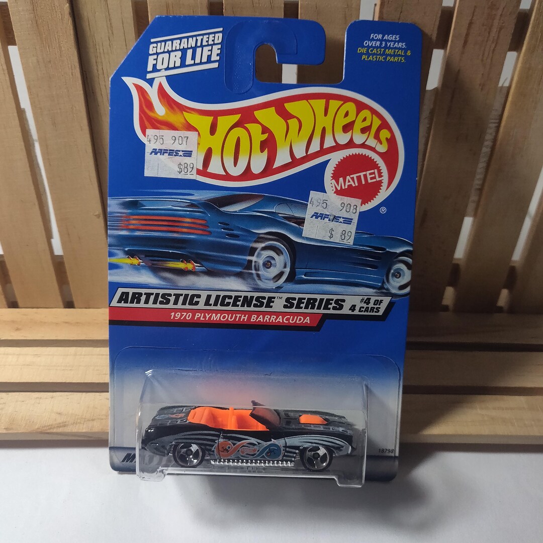 Hot Wheels 1/64 Plymouth Barracuda 1970 - Édition Exclusive Kroger USA - N°3/5 - Neuf