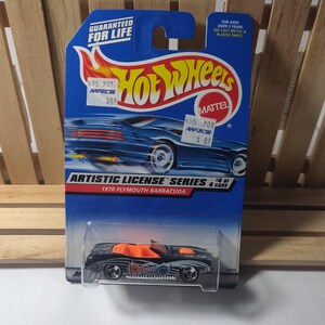 Plymouth Barracuda &#39;70 Hot Wheels Car Toy Sealed Package
