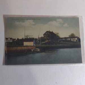 Goose Rocks House Beukenhout, Maine, zoals gevonden, souvenirverzamelitem
