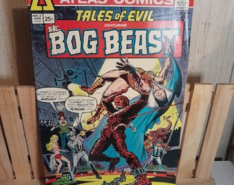The Bog Beast Tales of Evil #2 Atlas Comics Reader Copy VG Condition Complete Pages As Found Ungraded Comic