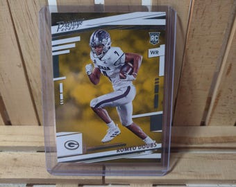 Romeo Doubs RC 2022 Panini Prestige Football Card Rookie Green Bay Packers Star Player