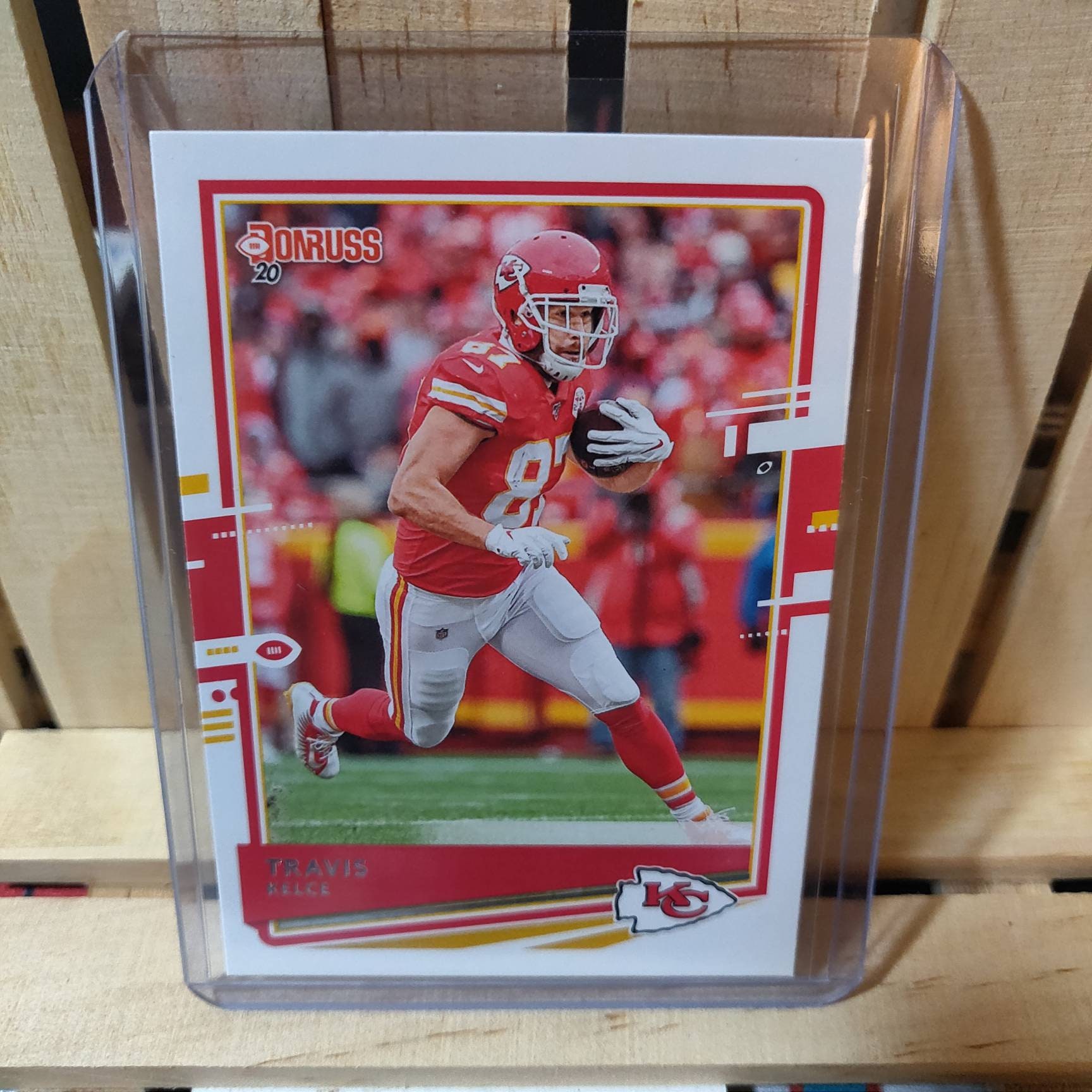 Travis Kelce 2020 Donruss Football Card Kansas City Chiefs - Etsy