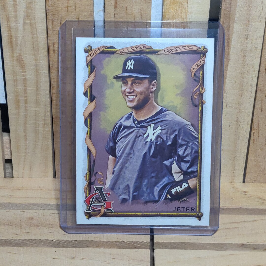 Derek Jeter 2023 Topps Allen and Ginter Base Set Baseball Card New York ...