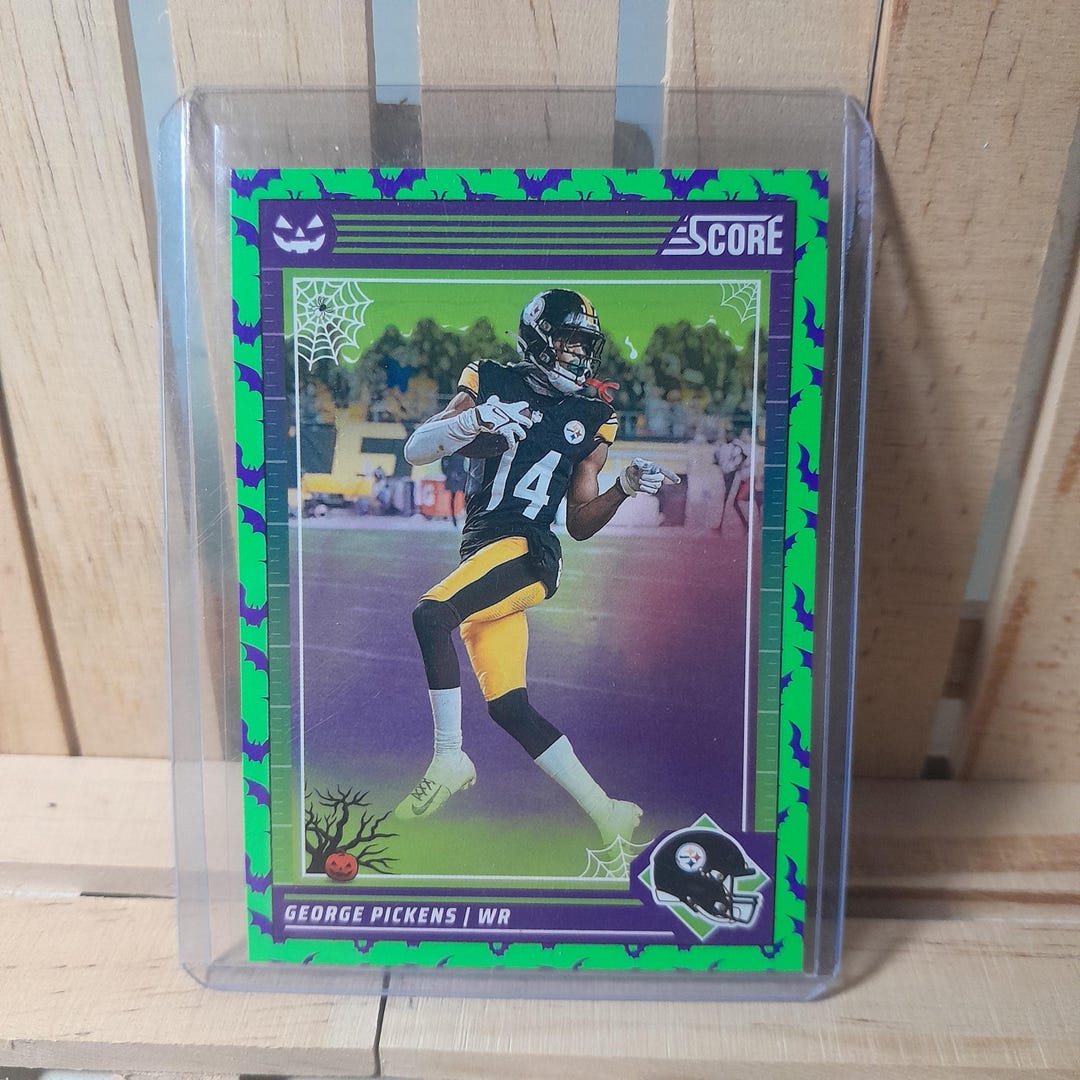 Pickens 2024 Panini Score Halloween Green Base Set Football Card