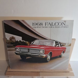 Ford Falcon 1968 Dealer Sales Pamphlet Spec Book VG Condition