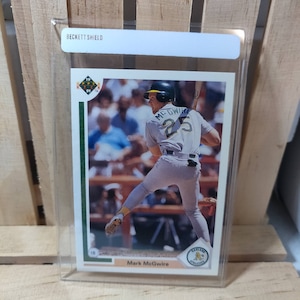 Mark Mcgwire 1991 Carte de baseball Upper Deck Athletics d’Oakland