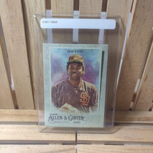 Tony Gwynn 2020 Topps Allen and Ginter Base set Baseball Card San Diego Padres  Star Player